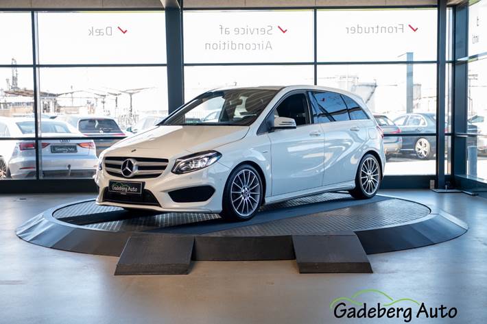 Hvid Mercedes B220 d fra 2018