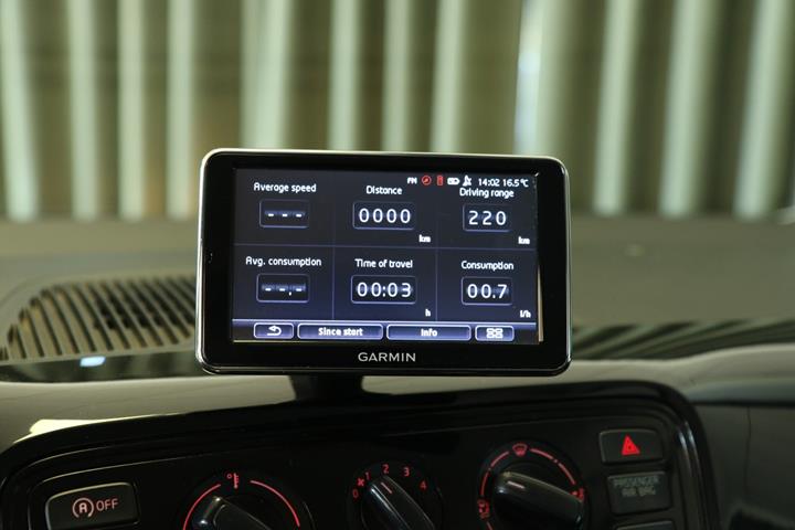 Grøn VW UP! fra 2014