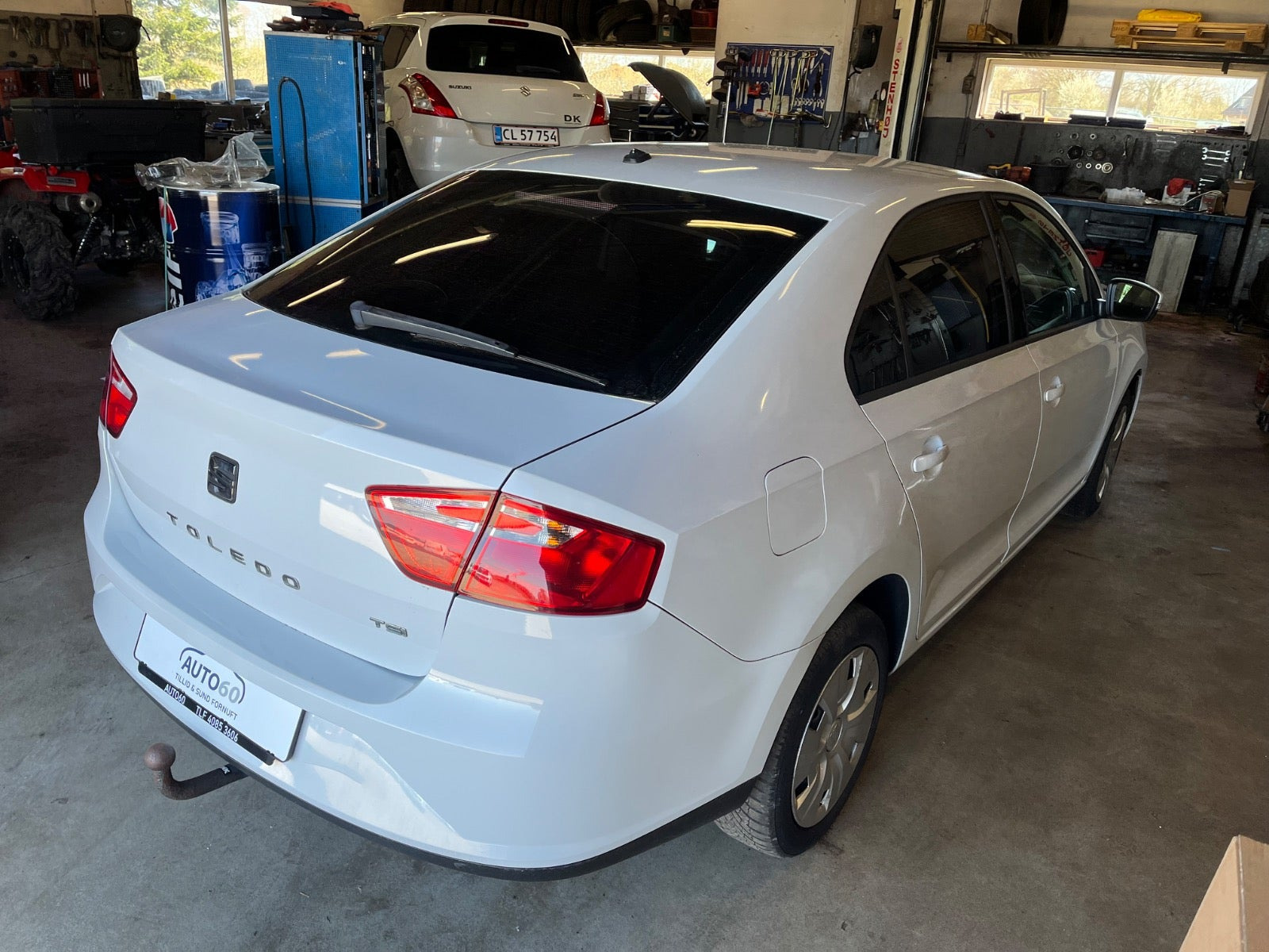 Hvid Seat Toledo fra 2015