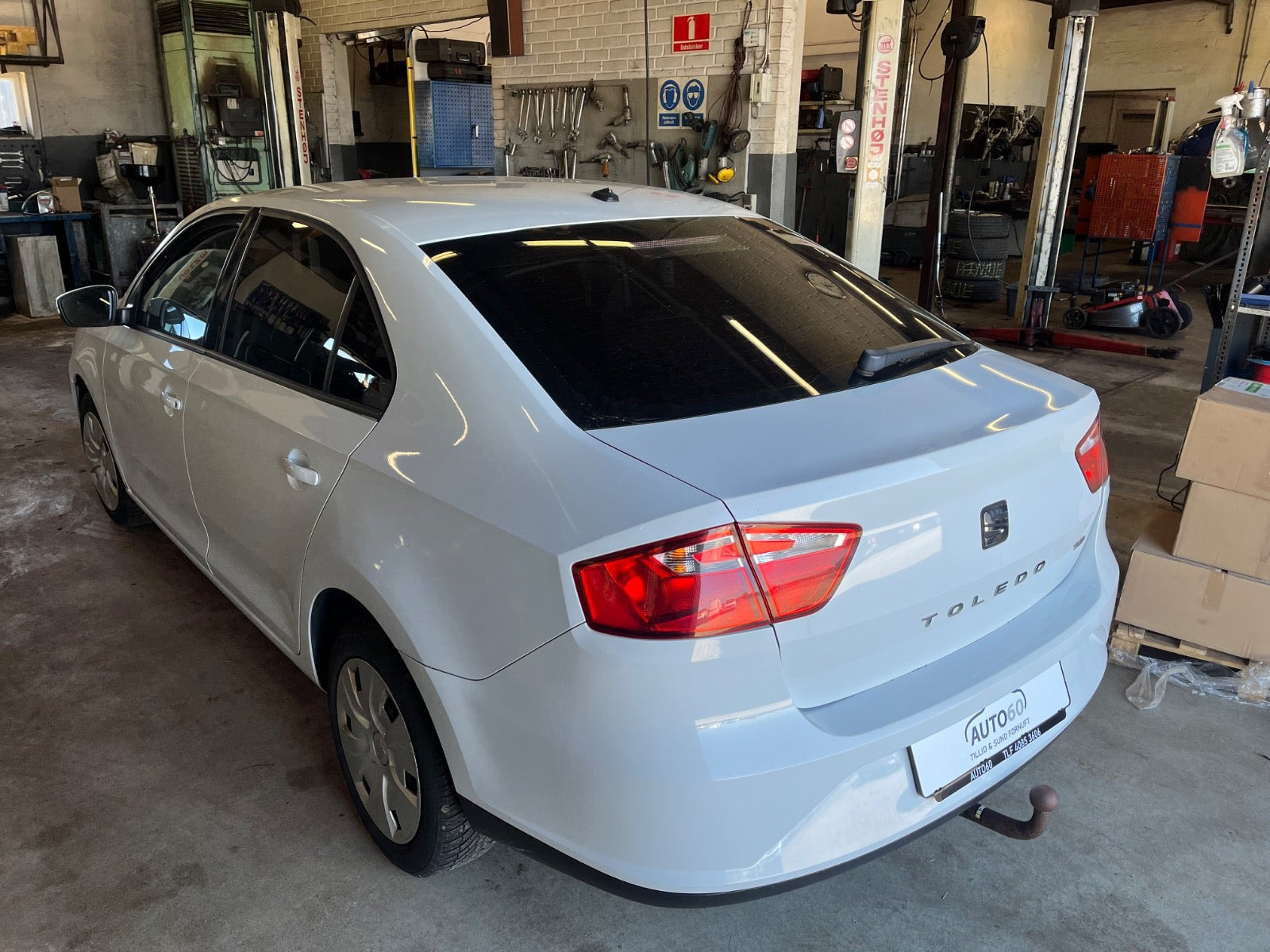 Hvid Seat Toledo fra 2015
