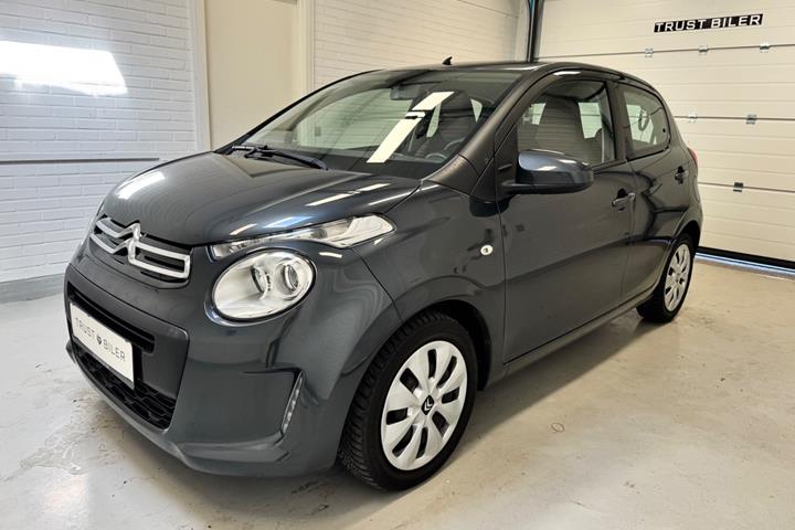 Grå Citroën C1 fra 2017 set udefra