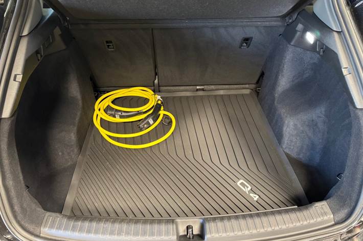 Sort Audi Q4 e-tron fra 2022