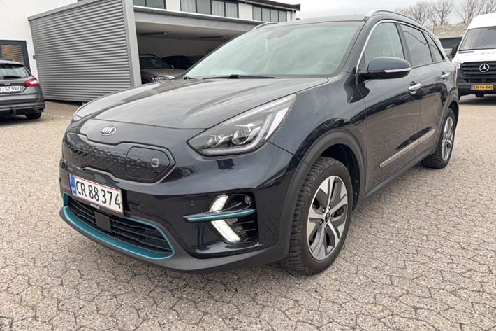 Blå Kia e-Niro fra 2020