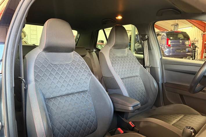 Sort Skoda Fabia fra 2019