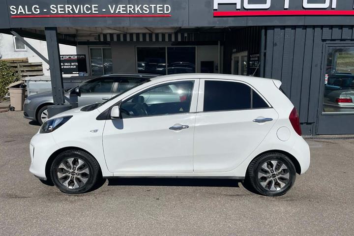 Hvid Kia Picanto fra 2016
