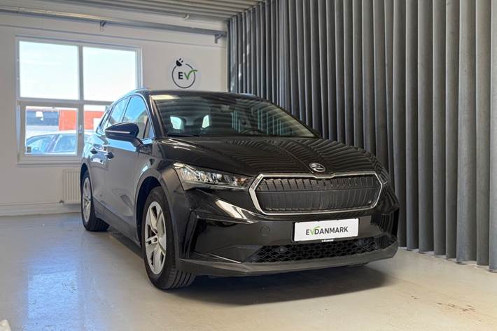 Sort Skoda Enyaq fra 2021