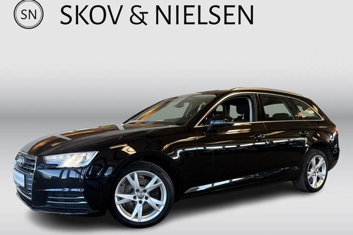Sort Audi A4 fra 2018