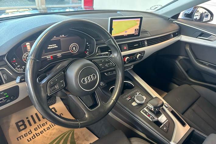 Sort Audi A4 fra 2018