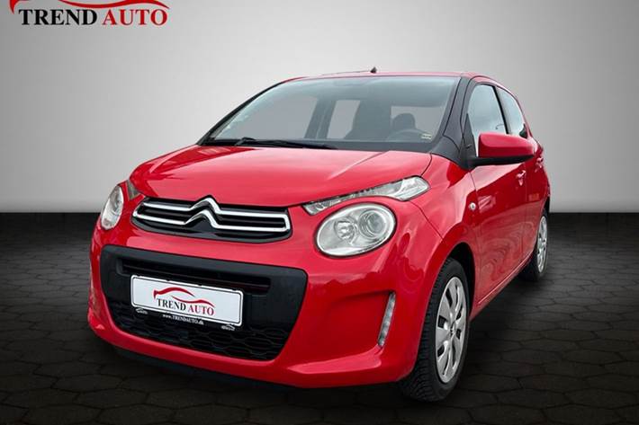Rød Citroën C1 fra 2017