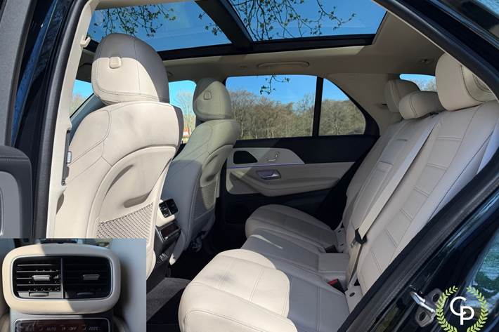 Grøn Mercedes GLE350 de fra 2021