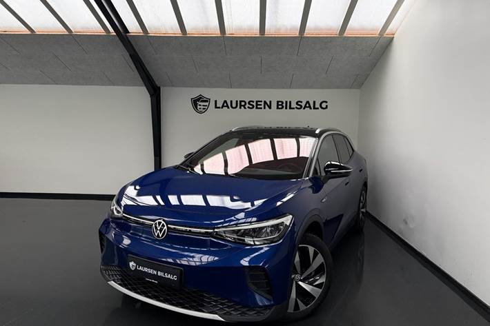 Blå VW ID.4 fra 2021