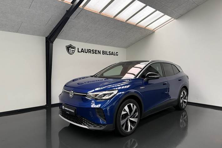 Blå VW ID.4 fra 2021