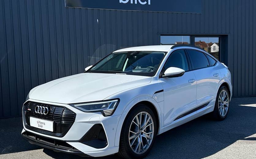 Audi e-tron 55 S-line Sportback quattro