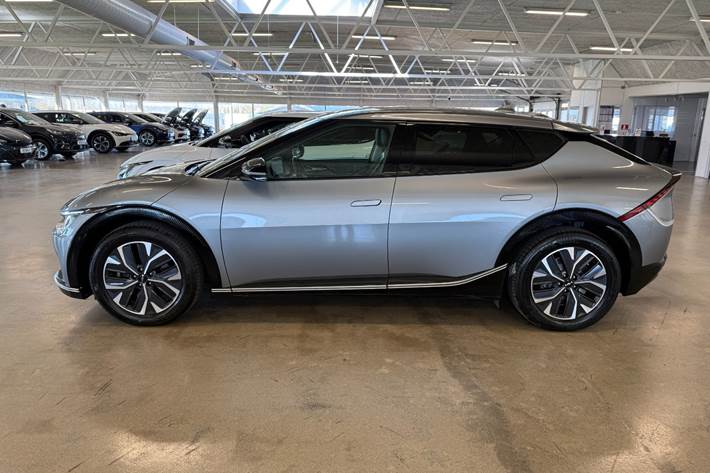 Grå Kia EV6 fra 2022