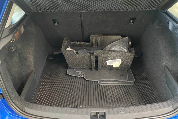 Blå Skoda Scala fra 2020