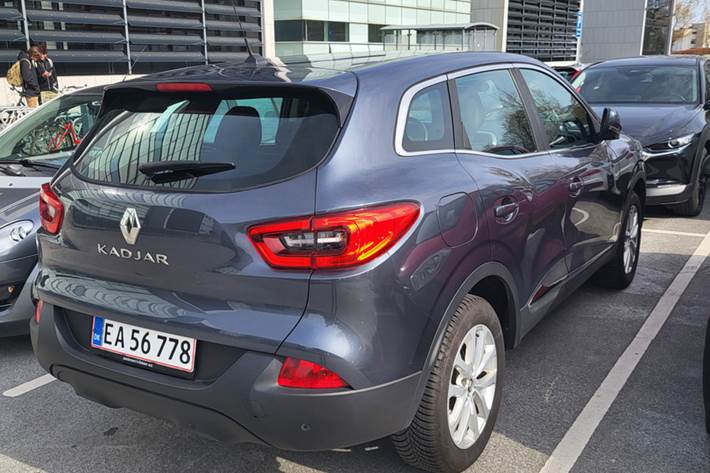 Grå Renault Kadjar fra 2018