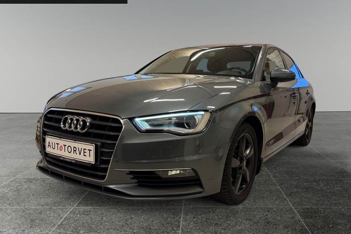 Grå Audi A3 fra 2016