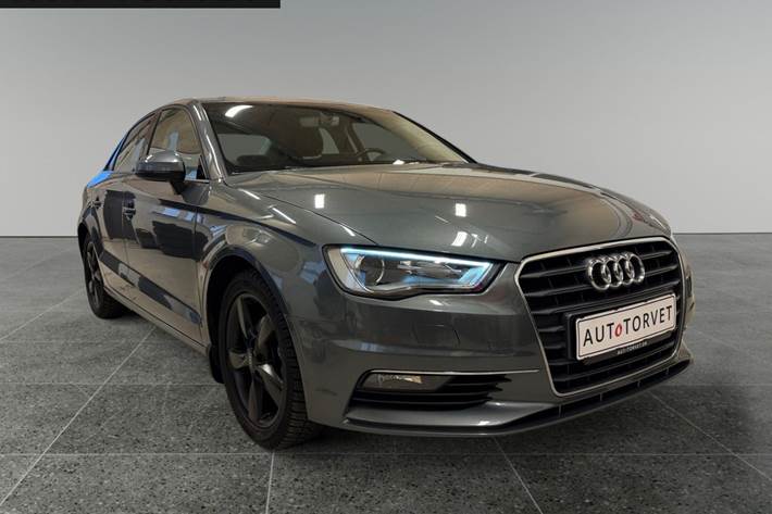 Grå Audi A3 fra 2016