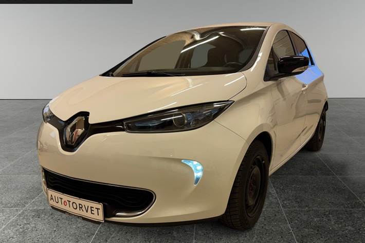 Hvid Renault Zoe fra 2016