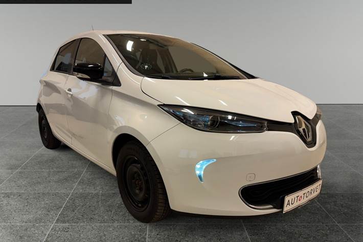 Hvid Renault Zoe fra 2016