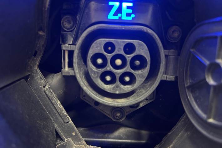 Hvid Renault Zoe fra 2016