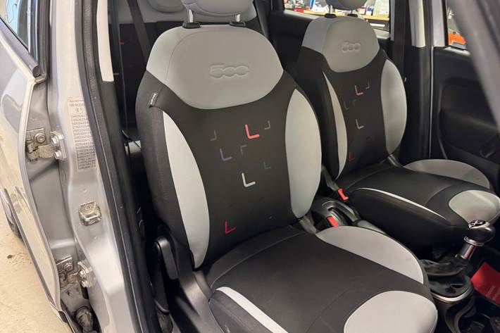 Sølv Fiat 500L Living fra 2016