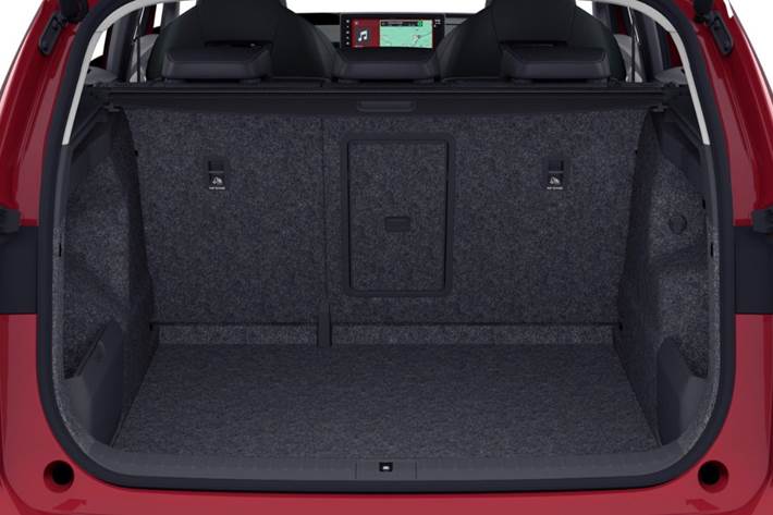 Rød Skoda Enyaq fra 2026