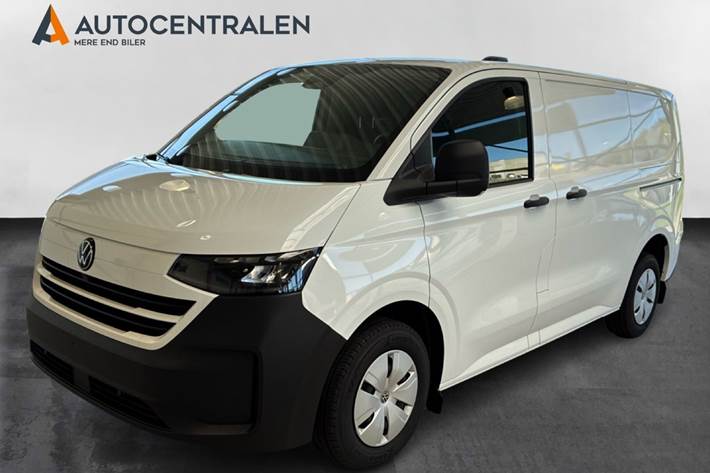Hvid VW Transporter fra 2025