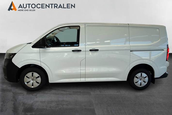 Hvid VW Transporter fra 2025