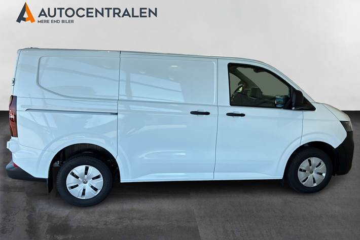 Hvid VW Transporter fra 2025