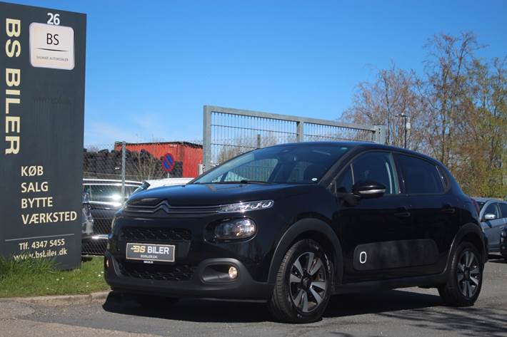Sort Citroën C3 fra 2019
