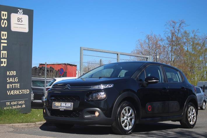 Sort Citroën C3 fra 2017