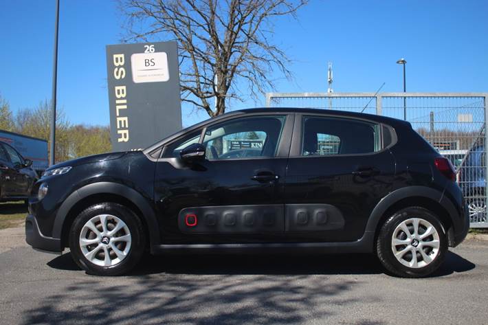Sort Citroën C3 fra 2017