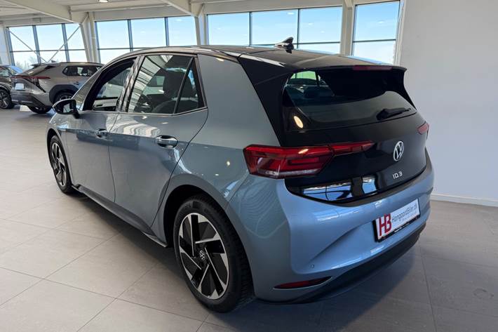 Blå VW ID.3 fra 2021