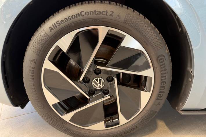 Blå VW ID.3 fra 2021