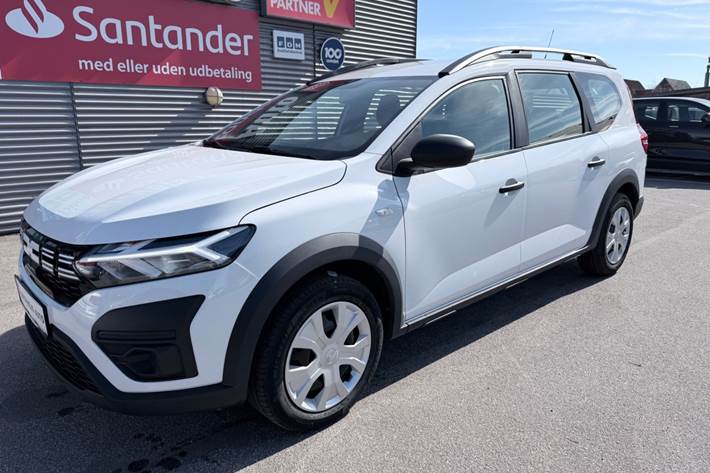 Hvid Dacia Jogger fra 2023