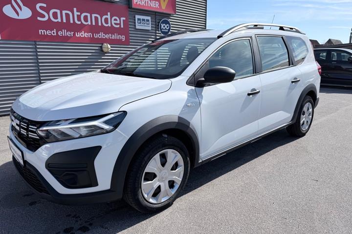 Hvid Dacia Jogger fra 2023
