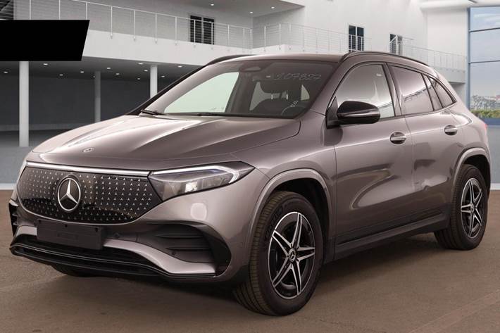Grå Mercedes EQA300 fra 2024