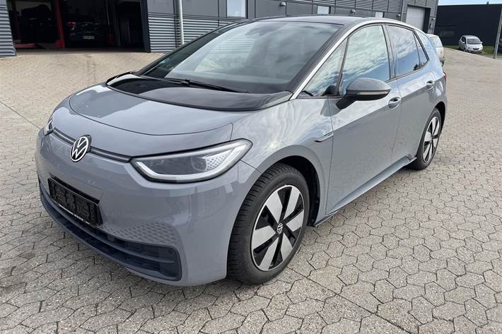 Grå VW ID.3 fra 2021