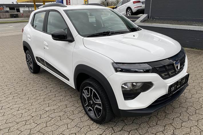 Hvid Dacia Spring fra 2023