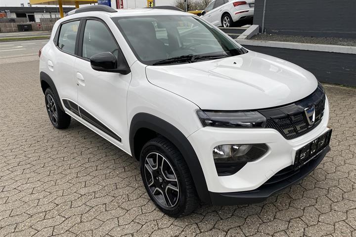 Hvid Dacia Spring fra 2023