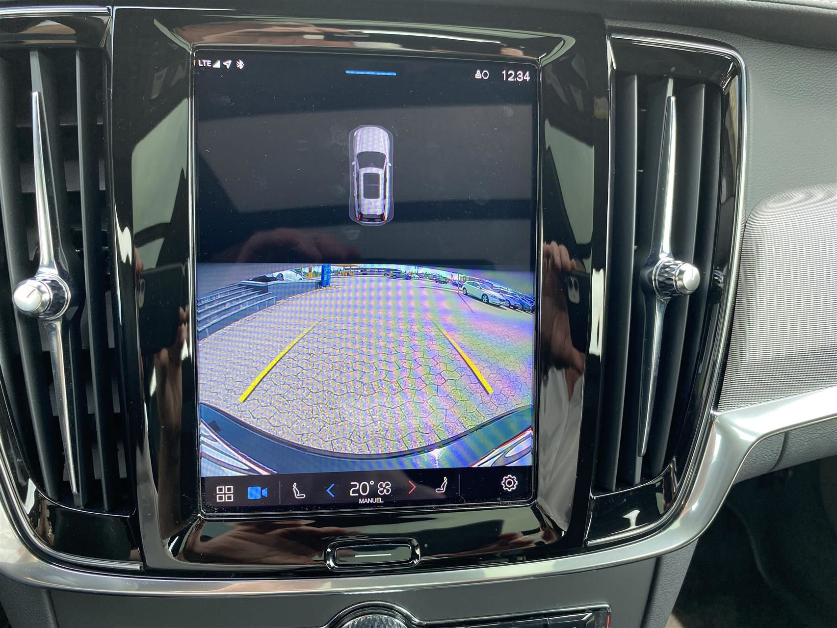 Sort Volvo V90 fra 2021