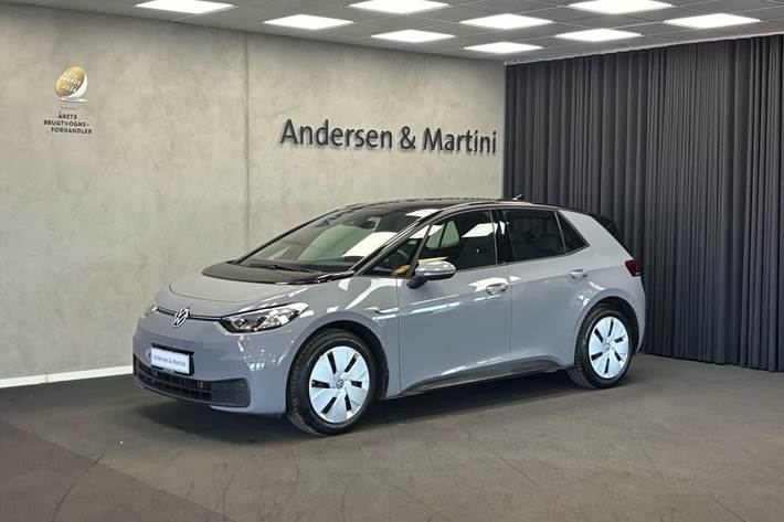Grå VW ID.3 fra 2021