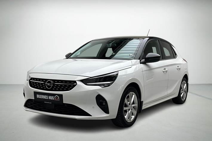 Hvid Opel Corsa fra 2021