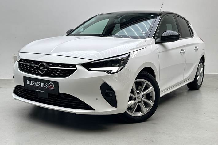 Hvid Opel Corsa fra 2021