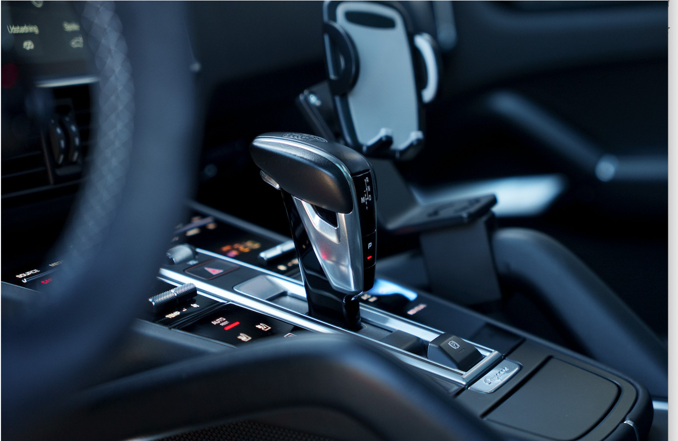 Hvid Porsche Cayenne Turbo S fra 2019
