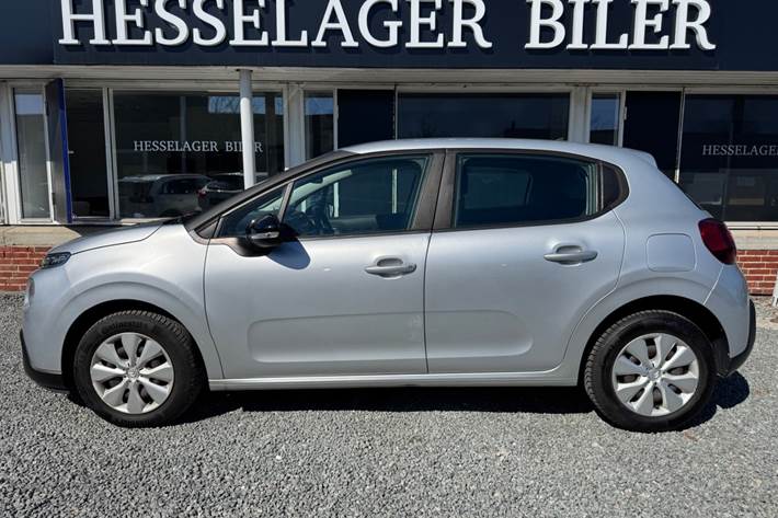 Sølv Citroën C3 fra 2018