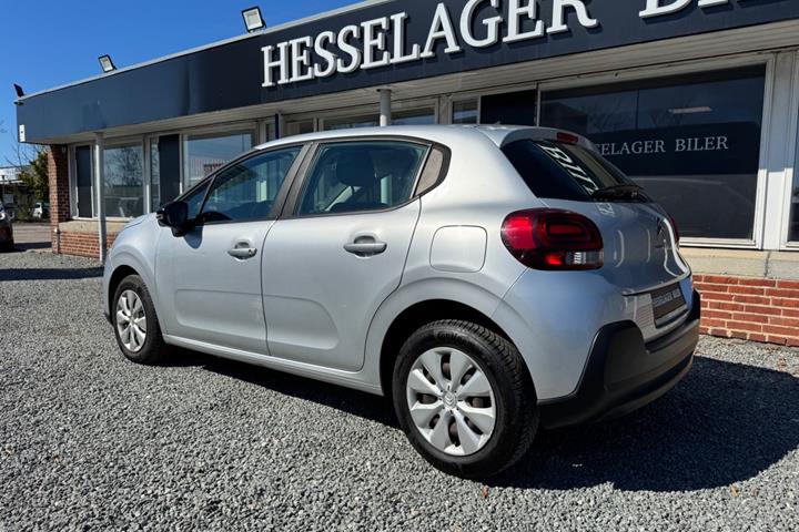 Sølv Citroën C3 fra 2018
