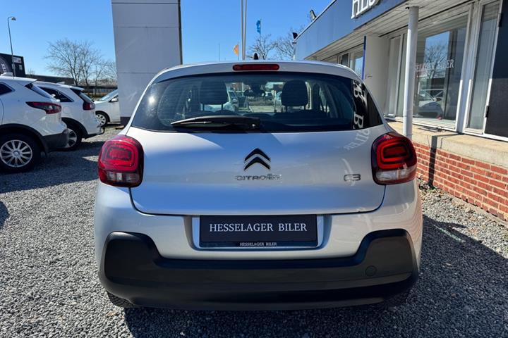 Sølv Citroën C3 fra 2018