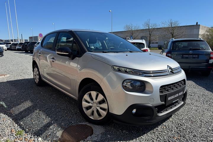 Sølv Citroën C3 fra 2018